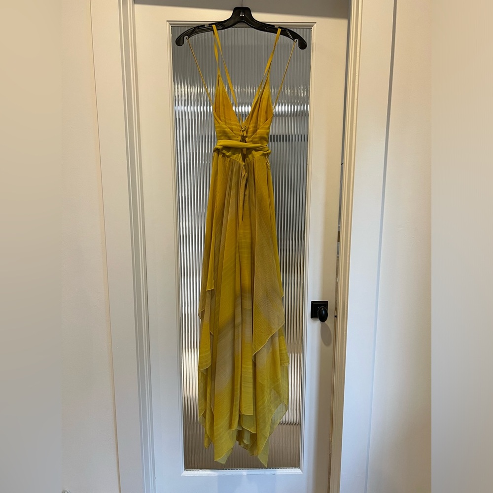 Alice and Olivia wrap gown